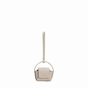 Bolsa Case Songmont Song AirPods Feminino Branco | OWV9788SS