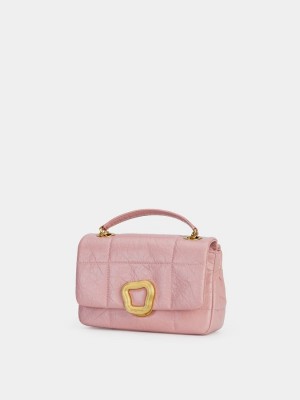 Bolsas Songmont Chocolate Small Feminino Rosa | NAI8270JK