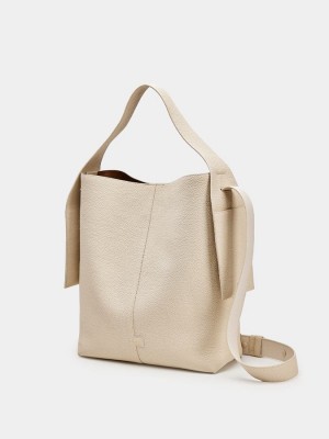 Bolsas Tote Songmont Drippy Large Feminino Branco | FVQ235WV