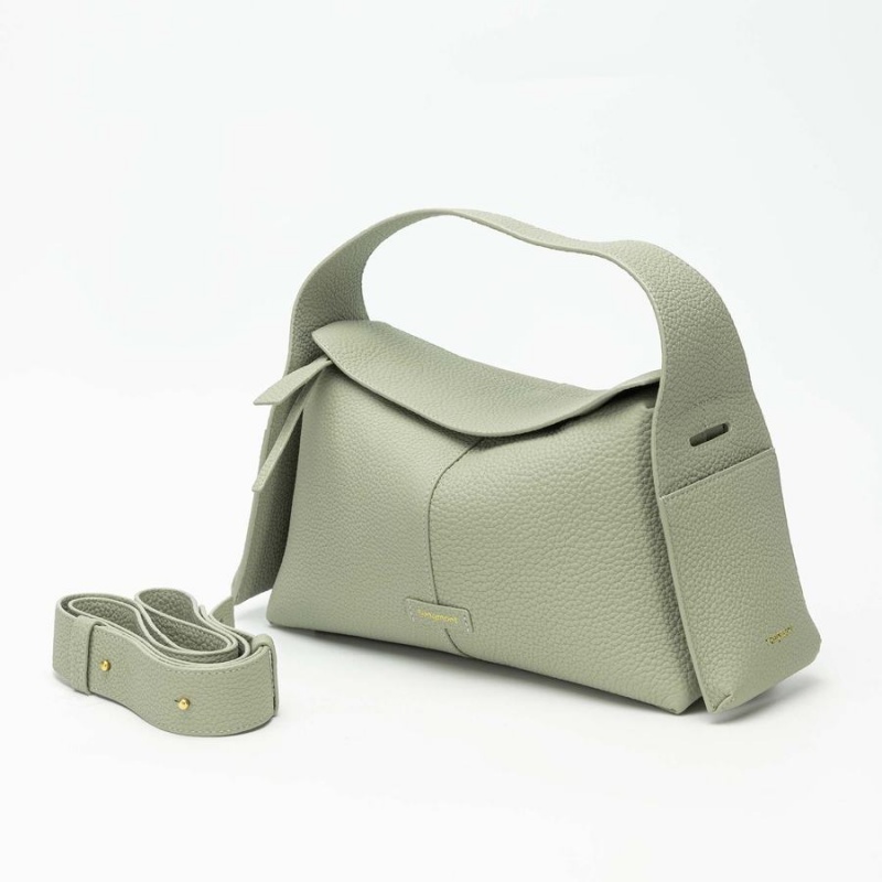 Bolsas Tote Songmont Drippy Roof Feminino Verdes | VND7187PM